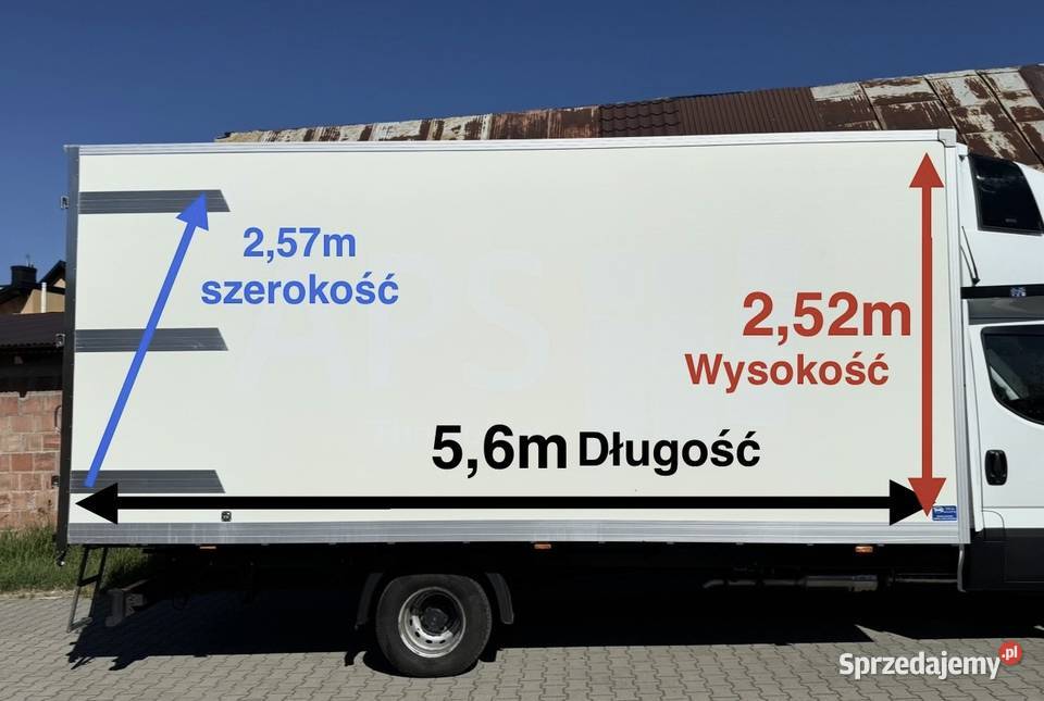 Kontenerizoterma Iveco Daily regulowany spód Rok produkcji 2022