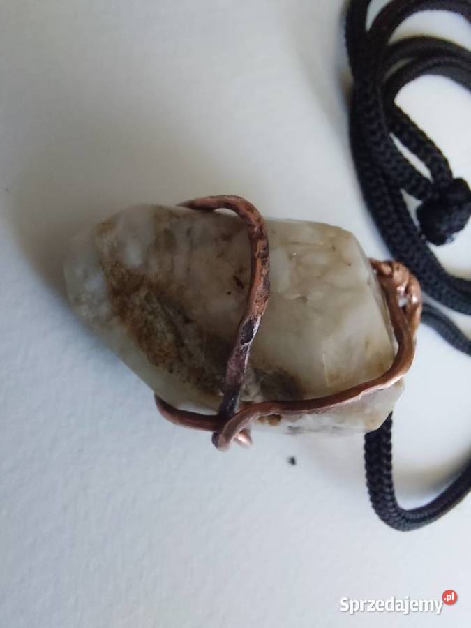 Wisior w klatce z miedzi zachodniopomorskie Węgorzyno