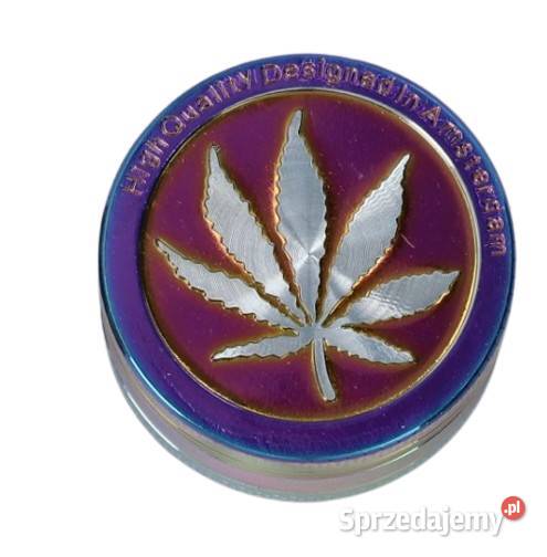 Młynek do Tytoniu Ziół Suszu CBD Grinder Tęczowy Ostrowy nad Okszą
