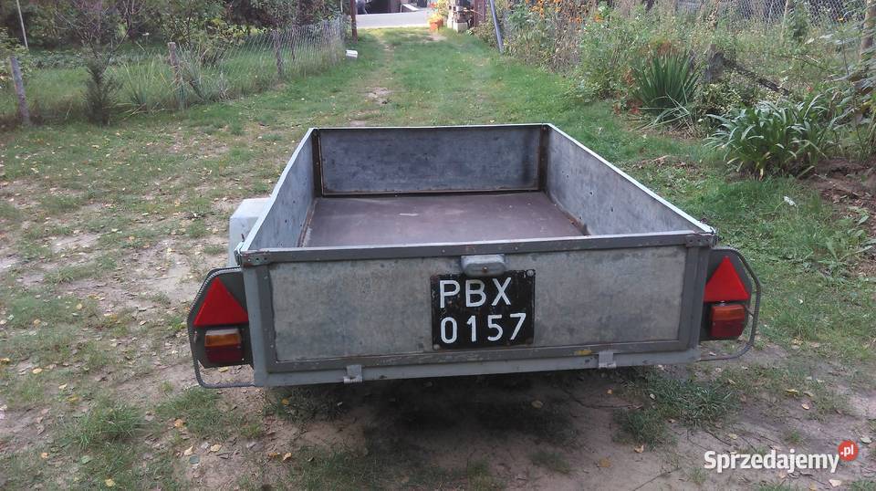 Przyczepka samochodowa dwukółka Płock