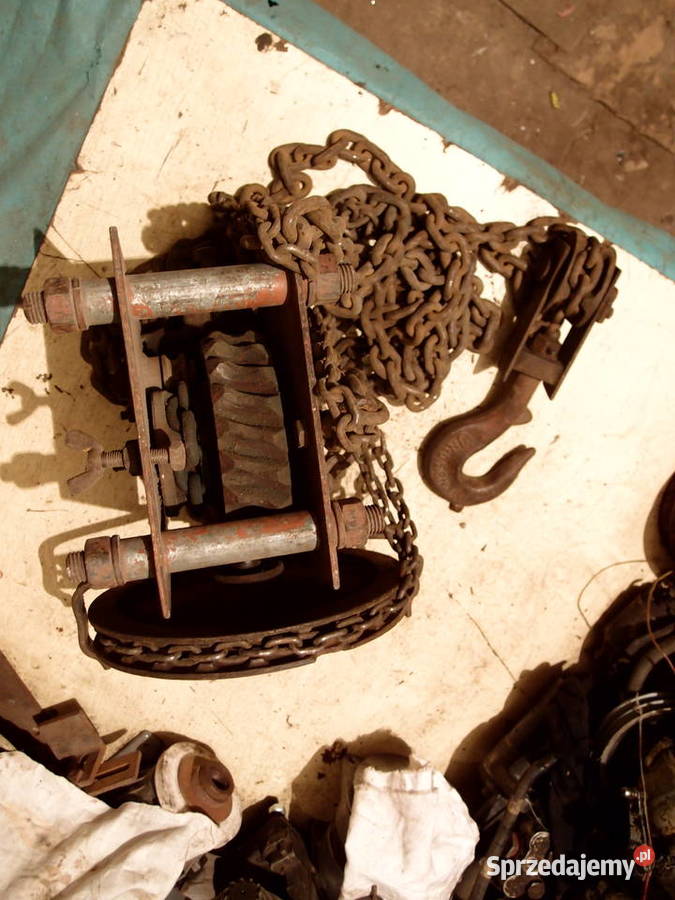 Wciągarka ręczna uciąg 25t Łańcuchowa produkcja Łódź