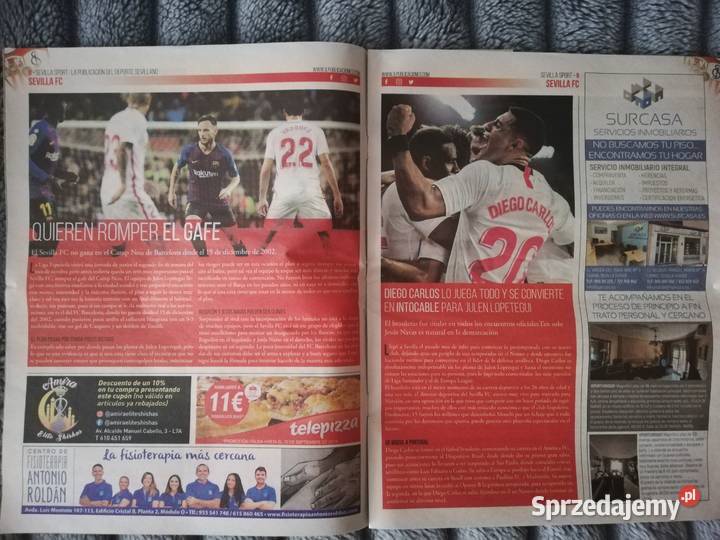 Magazyn piłkarski Sevilla Sport Wronki