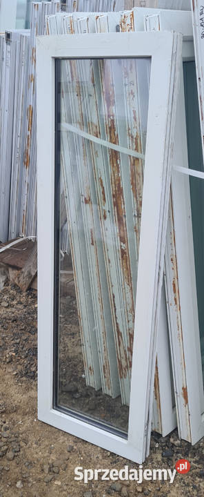 OKNA KacprzaK Witryna 46x136 FIX Używany PCV mazowieckie Siedlce sprzedam