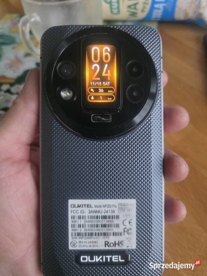 Telefon Oukitel wp 200 pro na gwaracji