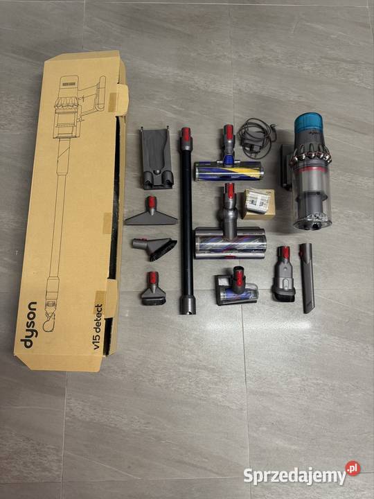Dyson V15 Detect Total Clean komplet końcówek opolskie Byczyna