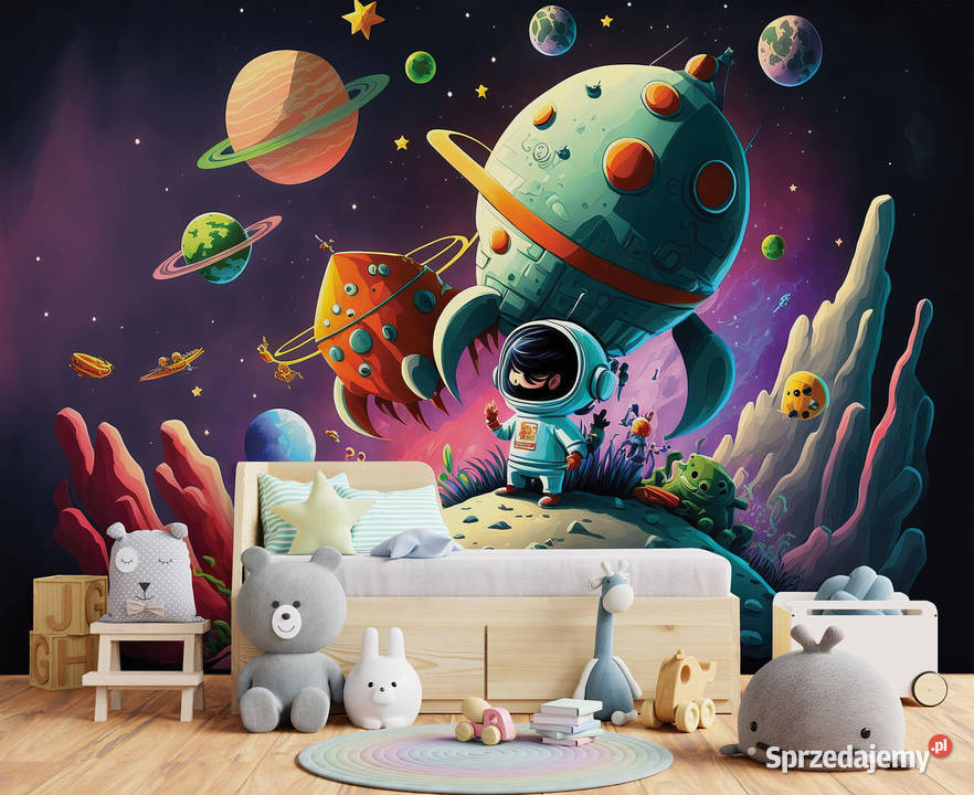 Tapeta fototapeta kosmos planety dzieci 14615VE Leszno
