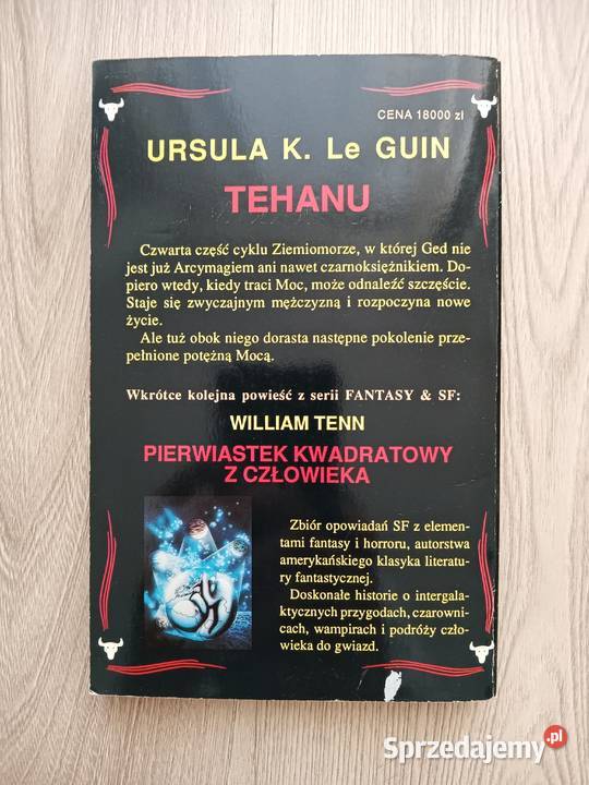 Tehanu Ursula K Le Guin ISBN 8385432183 Kraków