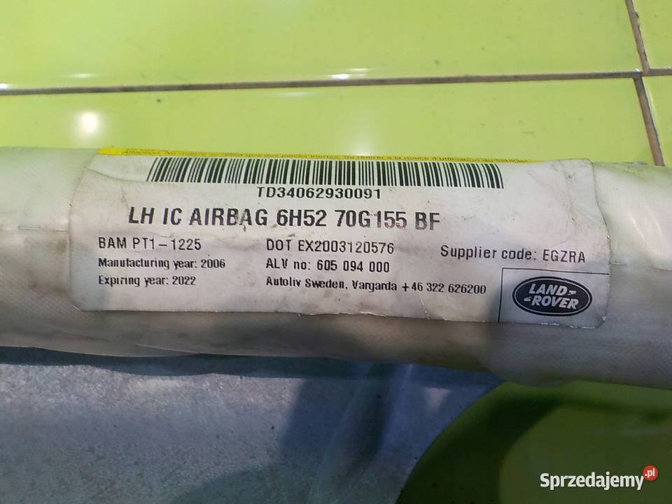 LAND ROVER FREELANDER II 06r 5D kurtyna Suków