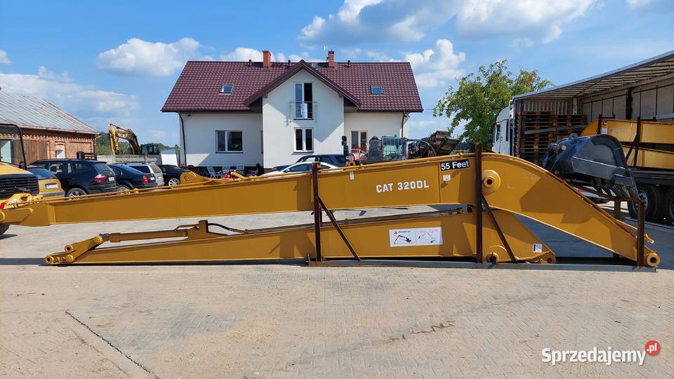 Ramie long reach 165m z łyżką do koparki Sochaczew