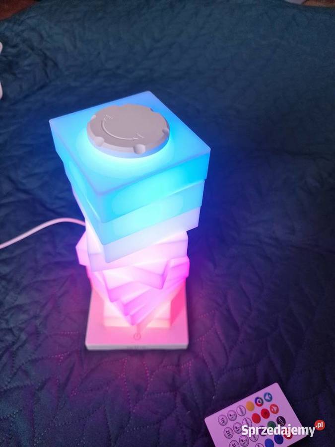 NOWA Lampa LED RGB LETHE reaguje na dźwięk Wrocław