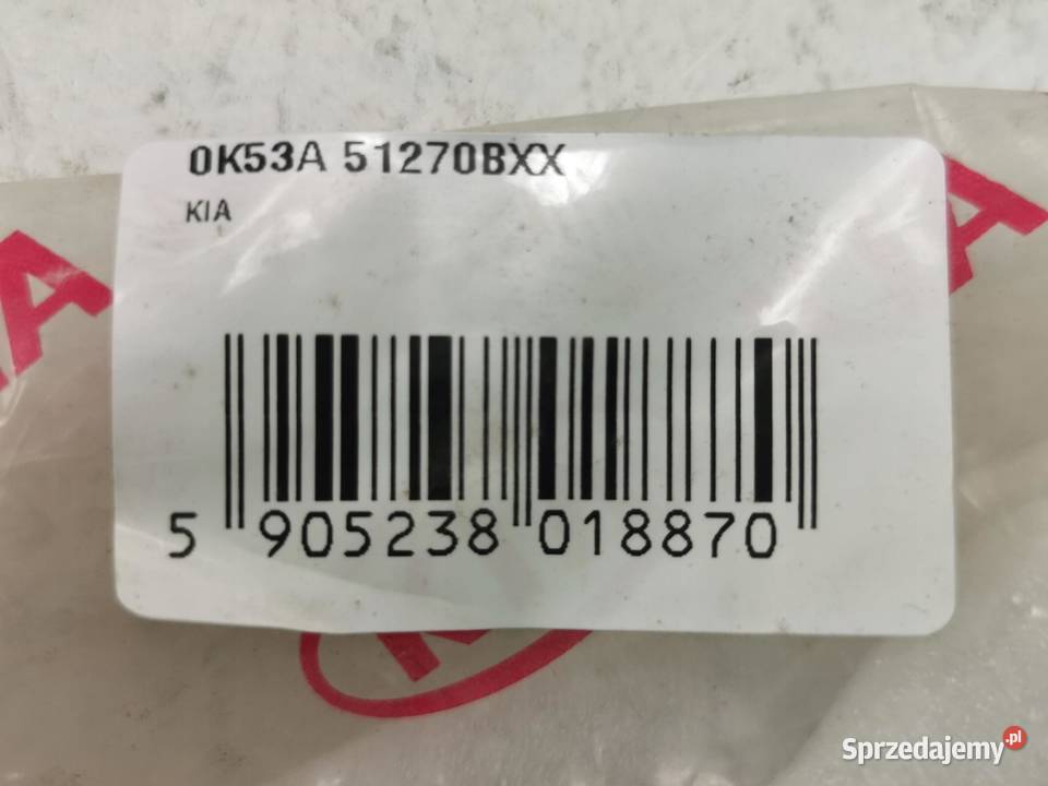LAMPA TABLICY REJESTRACYJNEJ KIA CARNIVAL
