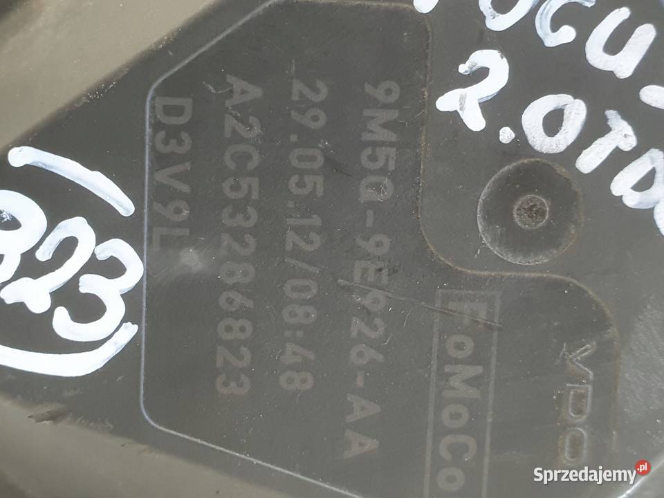 PRZEPUSTNICA Ford Focus III MK3 20 TDCI 9M5Q lubelskie Chełm