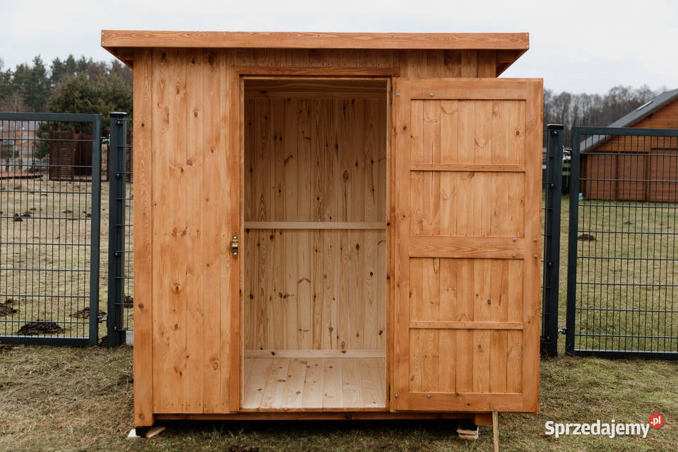 Domek narzędziowy 2 x 11m w konstrukcji słupowej Kalety