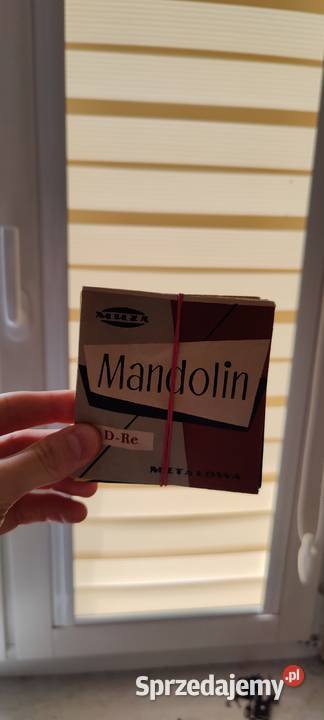 Struny do mandoliny muza historyczna ciekawostka sprzedam