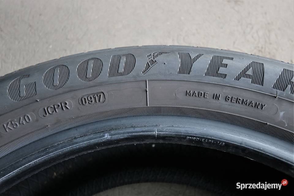 Opona Goodyear 22550 R17 2017 6mm Żelazków sprzedam