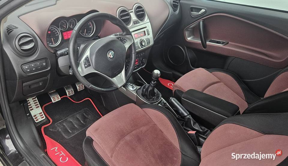 Alfa Romeo Mito 14TB 155 TJET Bezwypadkowa Bez elektryczne lusterka śląskie Zawiercie