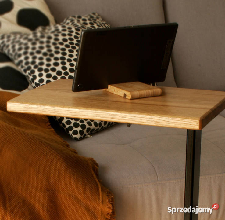 Dębowy stolik nakładany na sofę kanapę fotel itp 27cm Dom i Ogród mazowieckie Warszawa