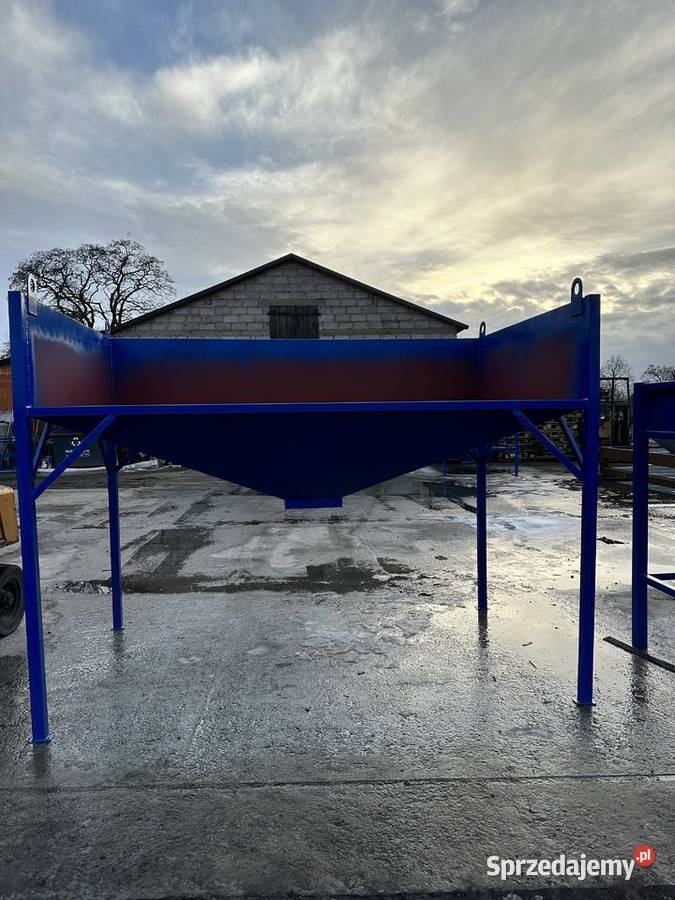 Kosz zasypowy Magazynowanie Niedrzew Pierwszy