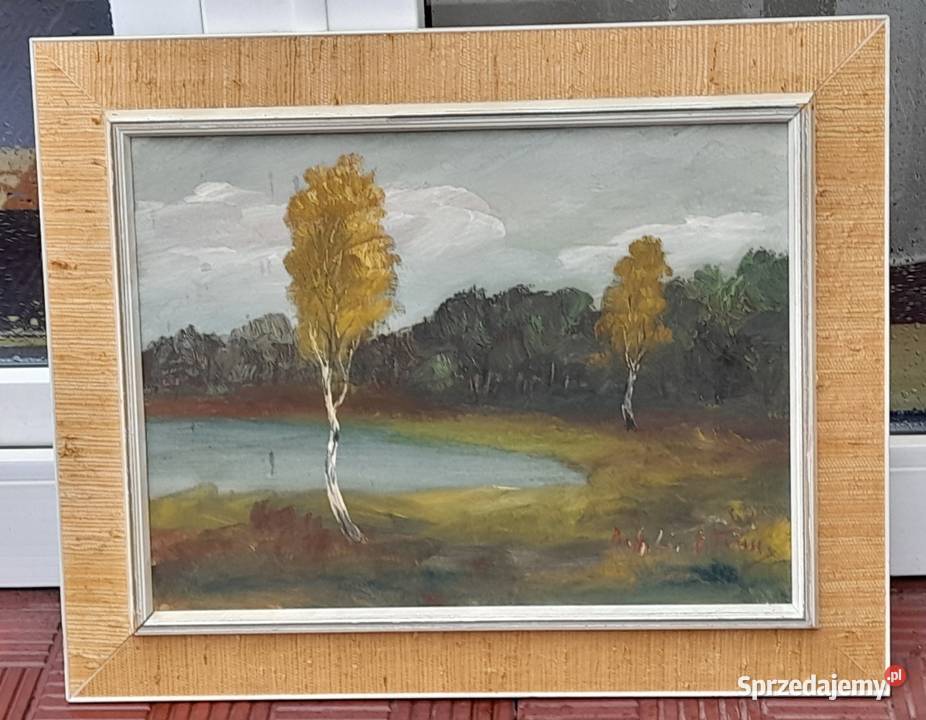 Per Gunnar Lindstrom 19091986 Antyczny obraz Iłża