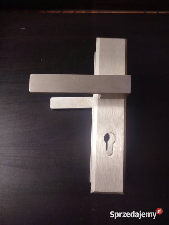 Klamka drzwiowa zewnętrzna ALUMINIOWA długi Częstochowa sprzedam