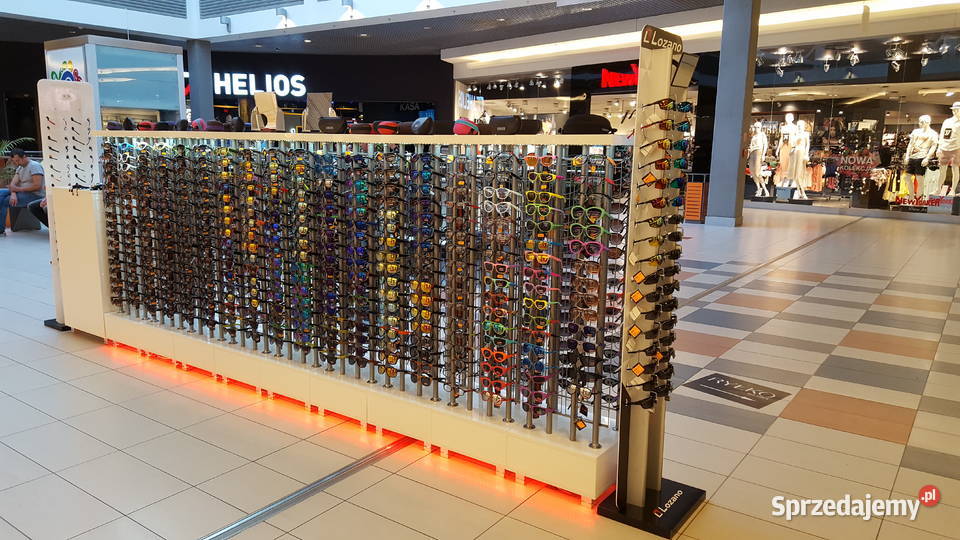 Stoisko handlowe na okulary wyspa podkarpackie Rzeszów