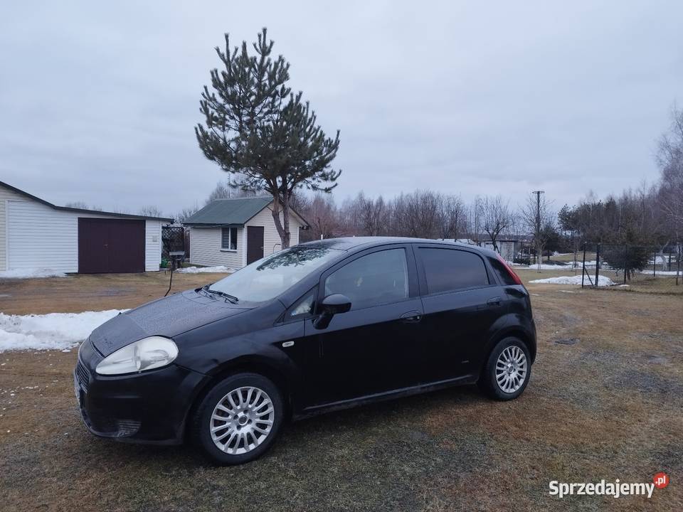 Sprzedam fiata grande punto czarny Włodawa