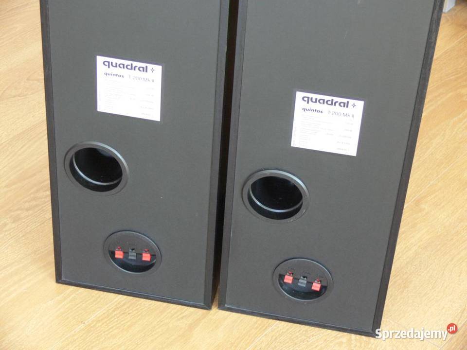 Kolumny Quadral Quintas T200 MK II WYSYŁKA Audio podkarpackie