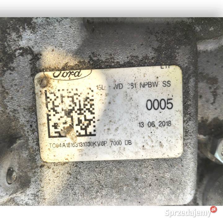 SKRZYNIA BIEGÓW KV6P7000DB Ford Transit Connect Chełm sprzedam