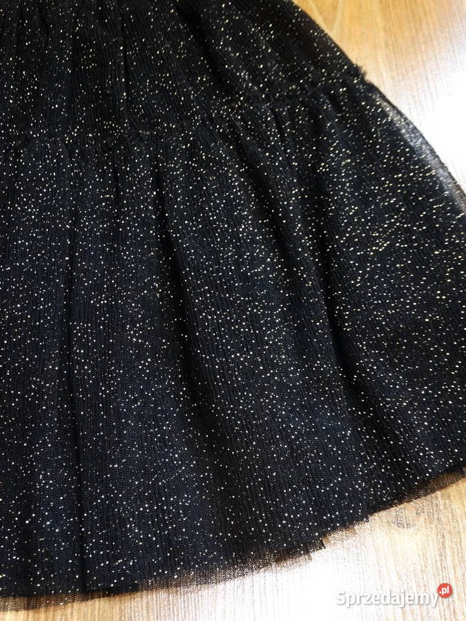 Spódniczka tiulowa ze złotą nitką 910lat Rozmiar 134 Legnica