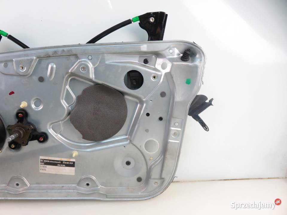 PODNOŚNIK SZYBY PRAWY PRZEDNI SKODA FABIA I Mechanizmy opuszczania szyb