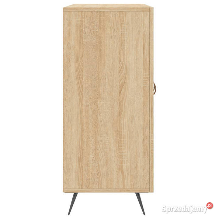 Szafka dąb sonoma 90x34x80 materiał Pozostałe