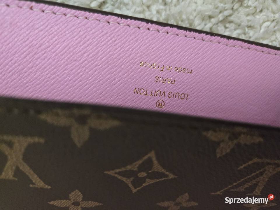 Portfel damski różowy