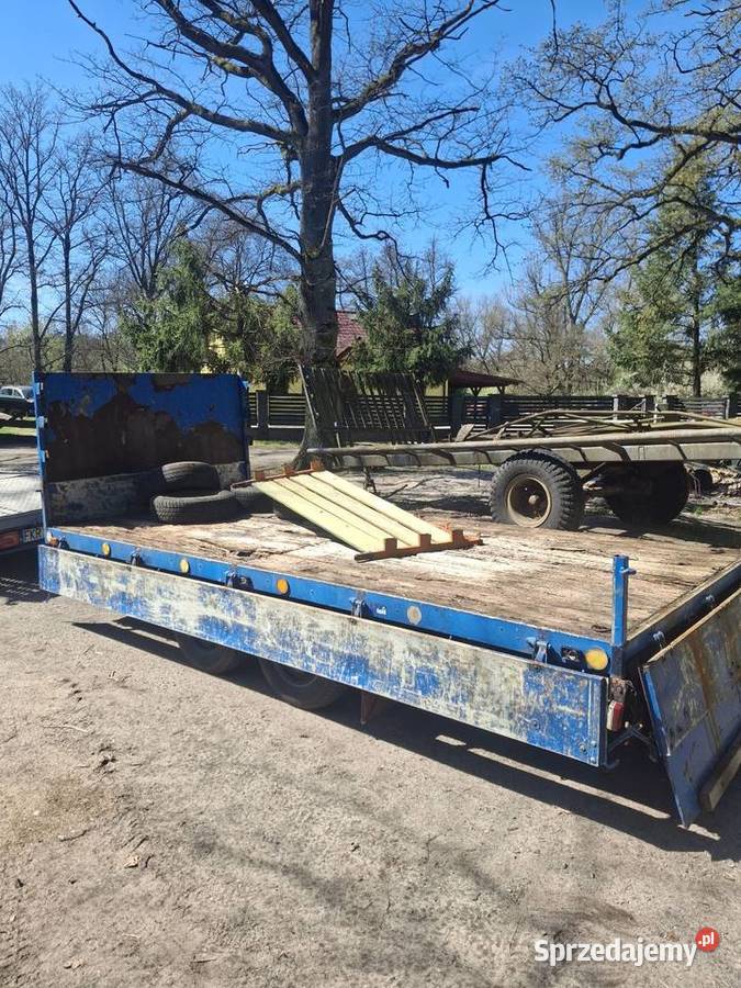 Przyczepa Hapert 400x180 Alu burty 2000 dmc Krosno Odrzańskie