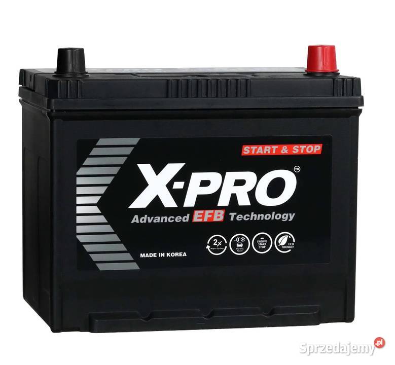 Akumulator XPRO EFB 68Ah 730A EN Japan Prawy akumulatory