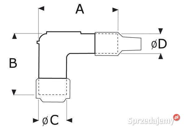 Wtyczka świecy zapłonowej NGK XD05F małopolskie Kamionna sprzedam
