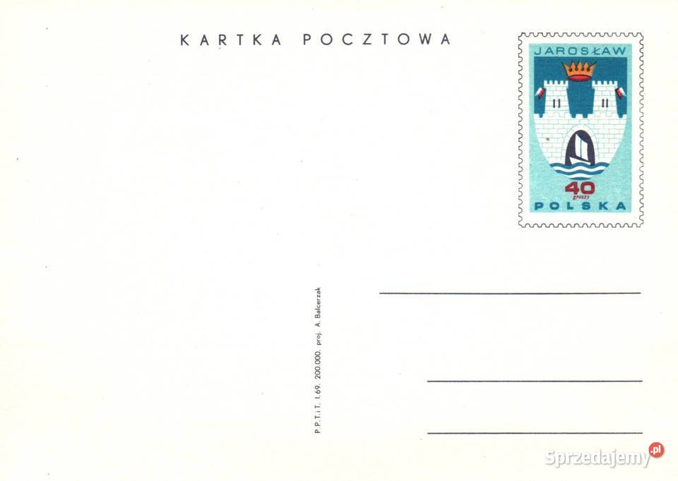 Karty pocztowe CP kompletny rocznik 1969 24