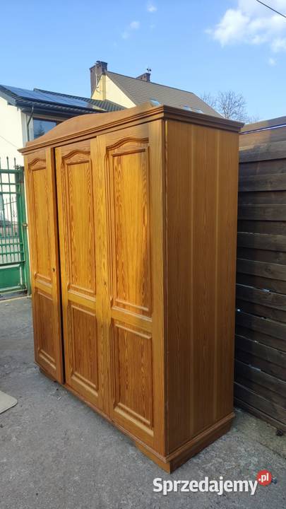 Szafa 3drzwiowa sosnowa duża Warszawa
