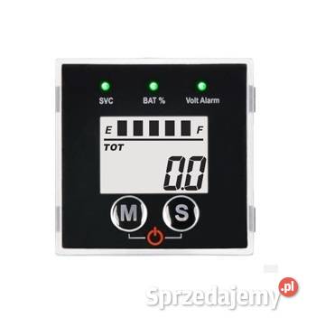 Wskaźnik naładowania baterii licznik motogodzin