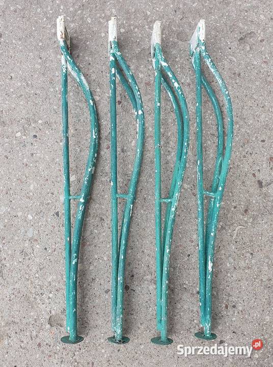 Nogi metalowe do stołu stolika do renowacji Lublin