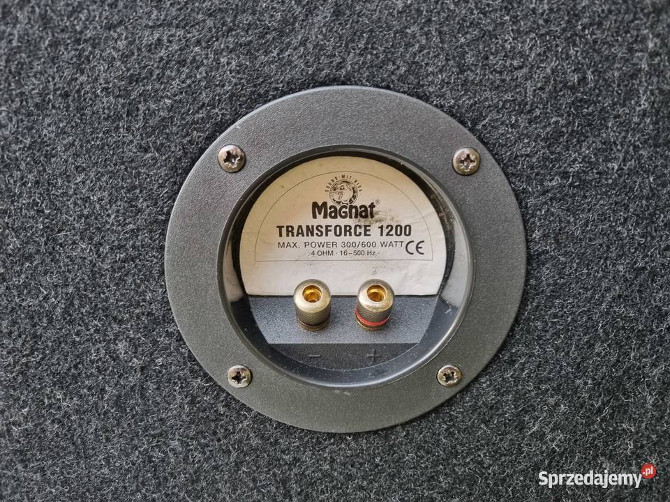 Tuba Subwoofer Skrzynia Basowa MAGNAT Głośniki Dzierżoniów