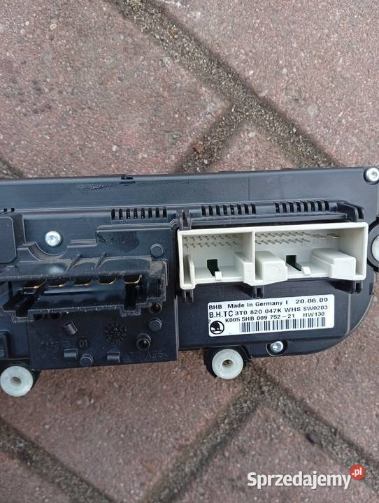 Panel nawiewu klimatyzacji Skoda Octavia 2 Bogumiłów