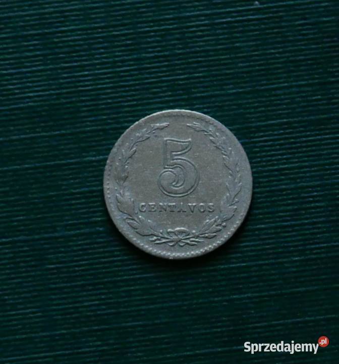ARGENTYNA 5 centavo 1912r śląskie Gliwice