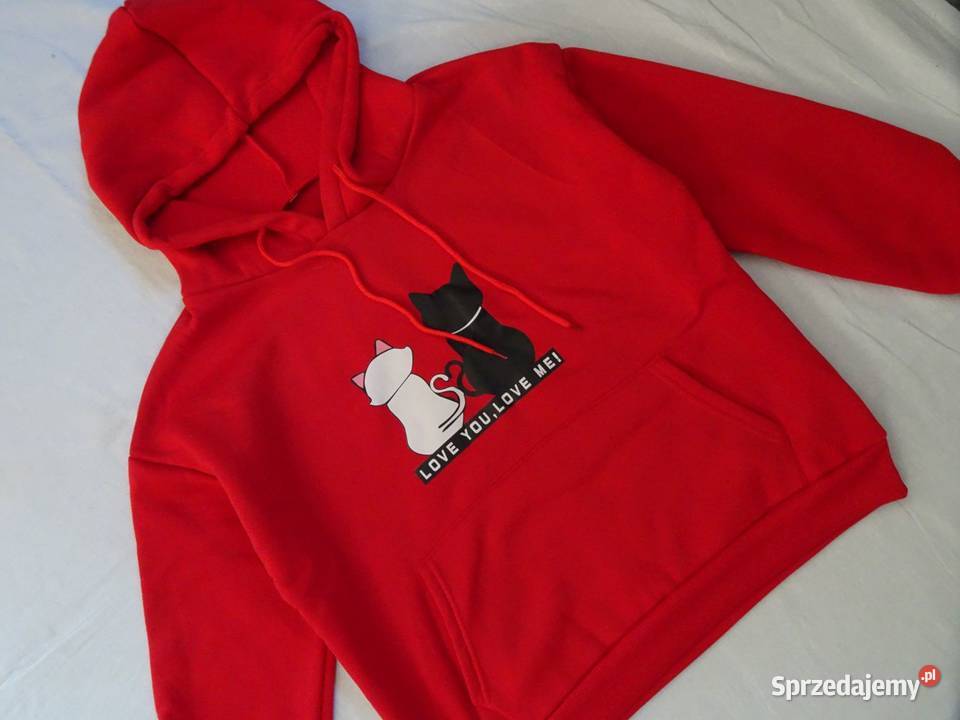 Bluza ciepła koty NOWA 34 36 małopolskie Nowy Sącz sprzedam