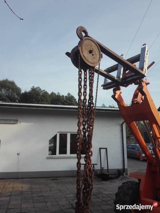 Wciągarka łańcuchowa dżwig DICKERTMANN 5000 Stoczek Łukowski sprzedam