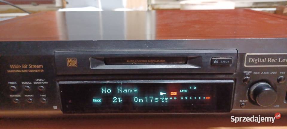 minidisc sony MDS JE520 Odtwarzacze CD i MD