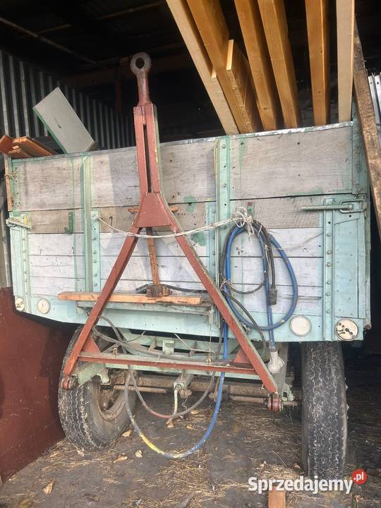 Przyczepa ciężarowa rolnicza AutoSan D44B nieuszkodzony Przyczepy rolnicze śląskie