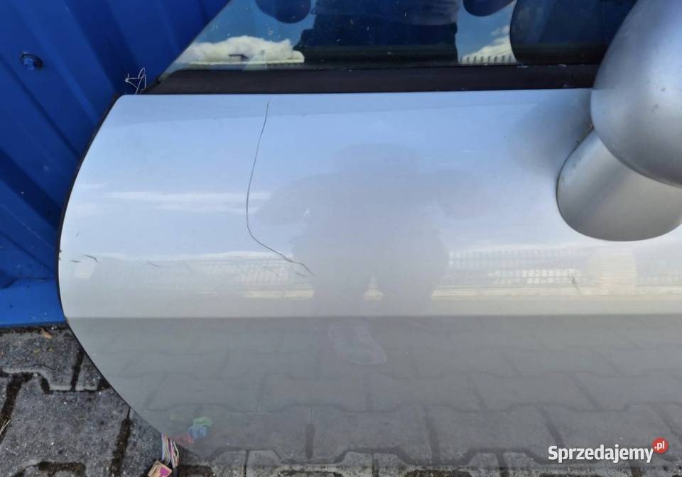 DRZWI PRZÓD LEWY PRZEDNIE LEWE AUDI TT SREBRNE Działoszyce sprzedam