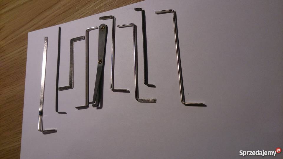 Awaryjne otwieranie zestaw klom wytrychy pick Ręczne Koszalin