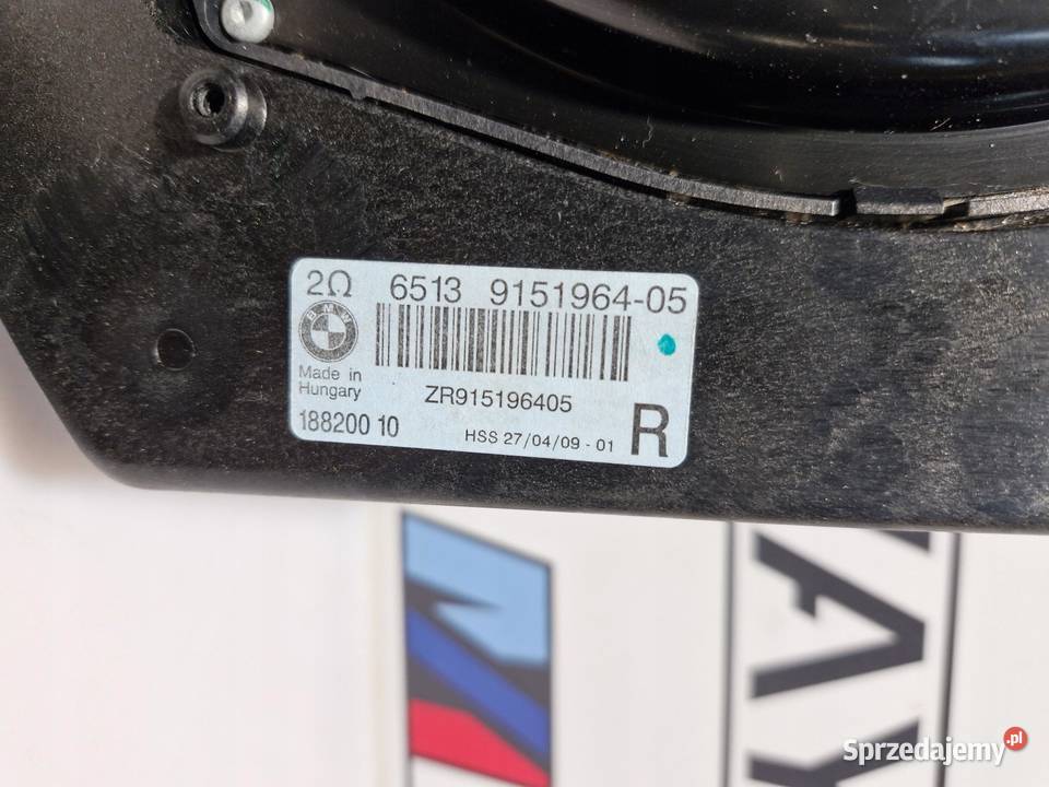 BMW 7 F01 F02 F04 GŁOŚNIK NISKOTONOWY CENTRALNY dolnośląskie