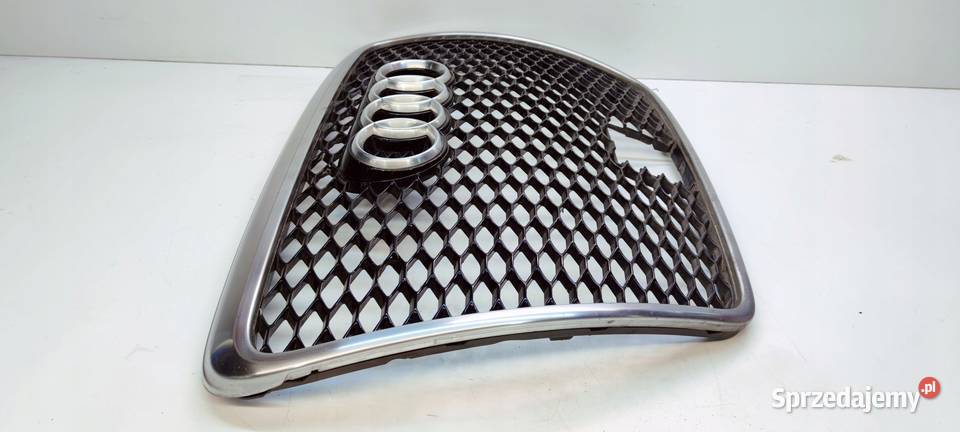 GRILL ATRAPA CHŁODNICY RADAR AUDI RS6 A6 C6 osobowe Części samochodowe śląskie Przystajń